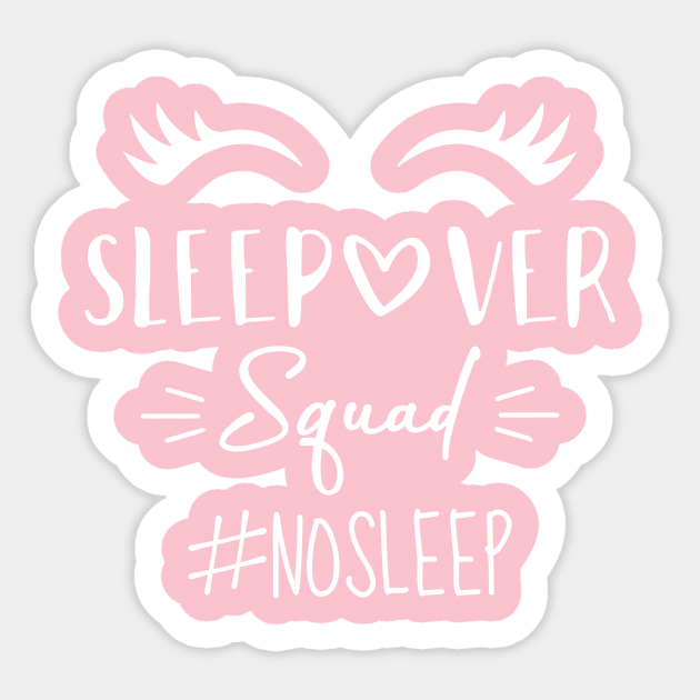 Sleepover squad pajamas shop